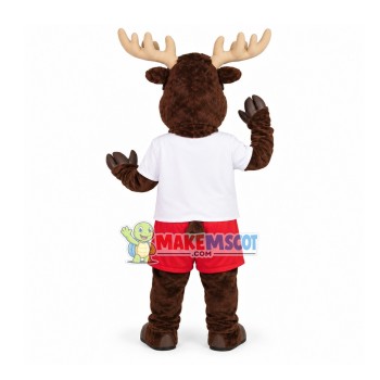 Wild Elk Of Primeval Forest Mascot Costume