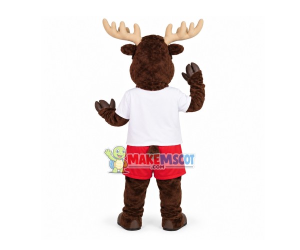 Wild Elk Of Primeval Forest Mascot Costume