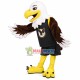 Encouraging Team Eagle Mascot Costume Encouraging Team Eagle Mascot Costume