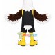 Encouraging Team Eagle Mascot Costume Encouraging Team Eagle Mascot Costume