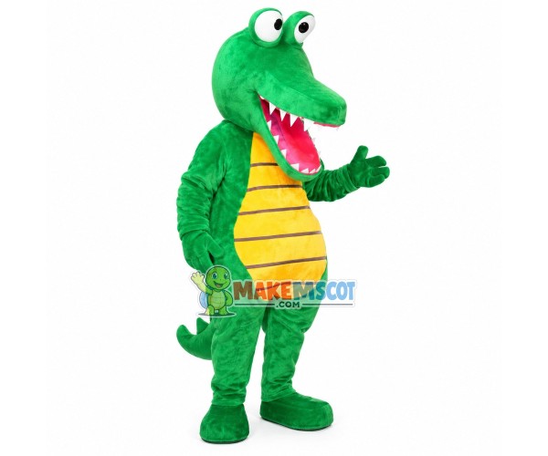 Sharp Teeth Crocodile Mascot Costume Sharp Teeth Crocodile Mascot Costume