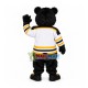 Pleased College Bear Mascot Costume Pleased College Bear Mascot Costume