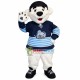 Plush Polar Bear Mascot Costume For The Ski Resort