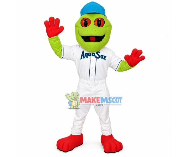 Frog Of Major League Baseball Mascot Costume
