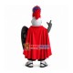 Christian Supporter Army Holding Shield Mascot Costume Christian Supporter Army Holding Shield Mascot Costume