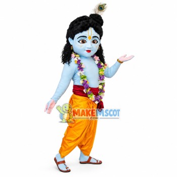 Passionate Indian Dancer Mascot Costume Passionate Indian Dancer Mascot Costume