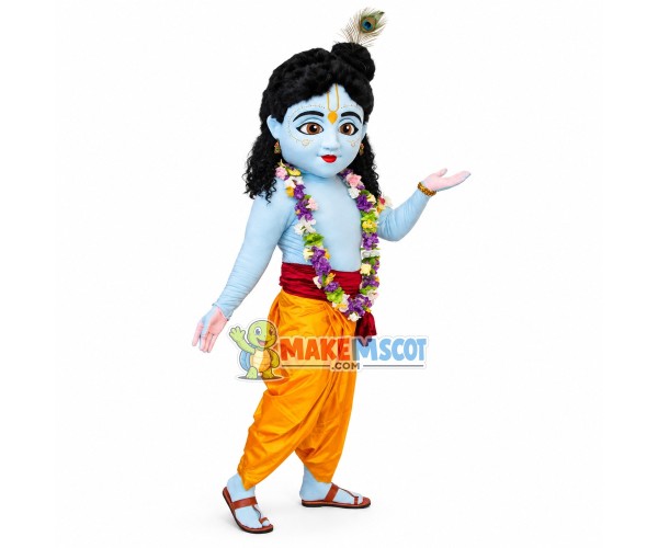 Passionate Indian Dancer Mascot Costume Passionate Indian Dancer Mascot Costume