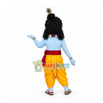 Passionate Indian Dancer Mascot Costume Passionate Indian Dancer Mascot Costume