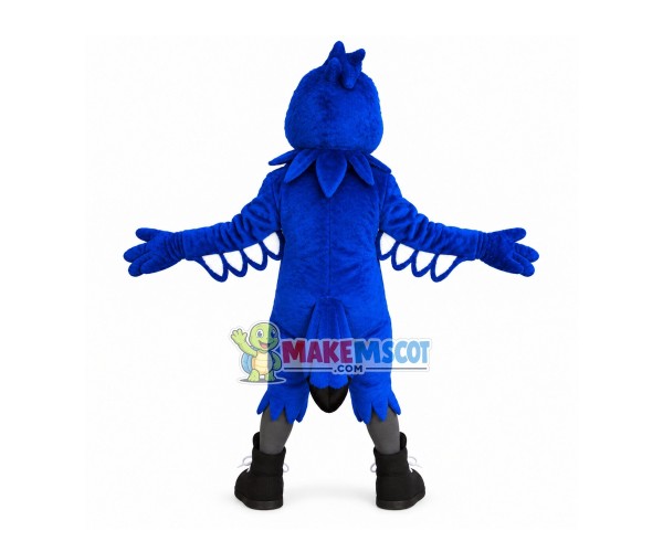 Club Member Blue Bird Mascot Costume Club Member Blue Bird Mascot Costume