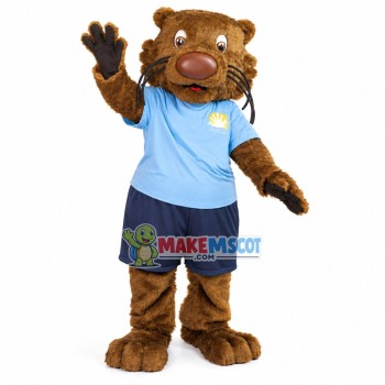 Charity Little Tiger Of Foundation Mascot Costume Charity Little Tiger Of Foundation Mascot Costume