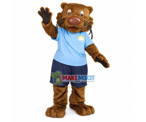 Charity Little Tiger Of Foundation Mascot Costume Charity Little Tiger Of Foundation Mascot Costume