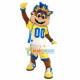 Excited Basketball Player Monkey Mascot Costume Excited Basketball Player Monkey Mascot Costume