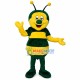 Agreeable Bee Of Bank Mascot Costume Cartoon Character Agreeable Bee Of Bank Mascot Costume Cartoon Character