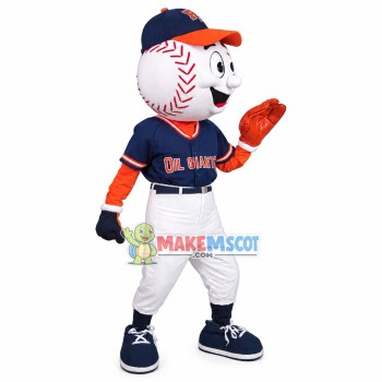Professional League Baseball Catcher Mascot Costume Professional League Baseball Catcher Mascot Costume