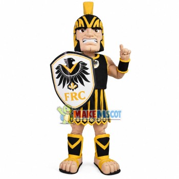 Ferocious Falcons Spartan Warrior Mascot Costume Ferocious Falcons Spartan Warrior Mascot Costume