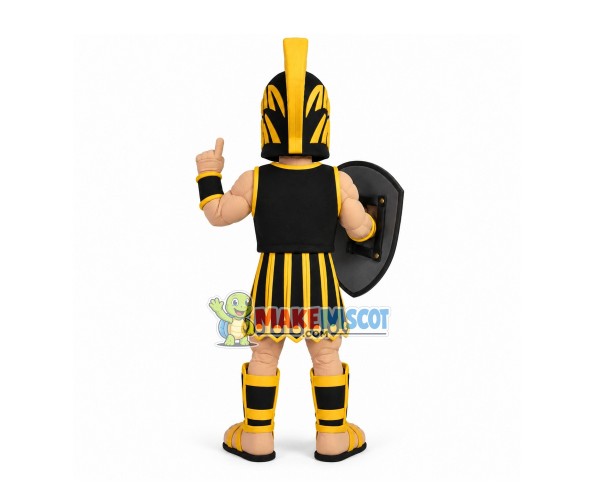 Ferocious Falcons Spartan Warrior Mascot Costume Ferocious Falcons Spartan Warrior Mascot Costume