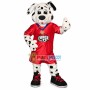 Fair Soccer Referee Dalmatian Mascot Costume