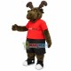 Cozy Moose Of Freedom Church Mascot Costume Cozy Moose Of Freedom Church Mascot Costume