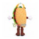 Mexican Beef Burrito Mascot Costume Mexican Beef Burrito Mascot Costume