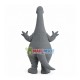 Rare Blue & Gray Dinosaur With Long Neck Mascot Costume
