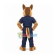Alert Police Wolfdog Mascot Costume Alert Police Wolfdog Mascot Costume