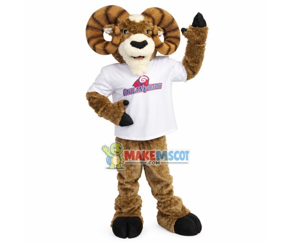 Perseverance Of The Adult Antelope Mascot Costume For College