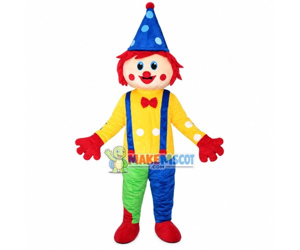 Interesting Clown Mascot Costume Interesting Clown Mascot Costume