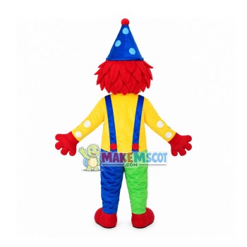 Interesting Clown Mascot Costume Interesting Clown Mascot Costume
