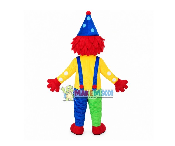 Interesting Clown Mascot Costume Interesting Clown Mascot Costume