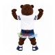 Firm Power Brown Bear Mascot Costume For Team Firm Power Brown Bear Mascot Costume For Team