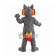 Sharp Teeth Wolf With Power Mascot Costume Sharp Teeth Wolf With Power Mascot Costume