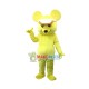 Sun Hat Yellow Mouse Mascot Costume Sun Hat Yellow Mouse Mascot Costume