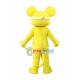 Sun Hat Yellow Mouse Mascot Costume