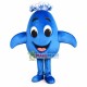 Water Blue Fountain Dolphin Mascot Costume Water Blue Fountain Dolphin Mascot Costume