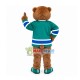 Sport Furry Brown Bear Mascot Costume Sport Furry Brown Bear Mascot Costume
