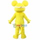 Sun Hat Yellow Mouse Mascot Costume Sun Hat Yellow Mouse Mascot Costume