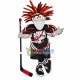Fancy Afro Bird Of Hockey Club Mascot Costume Fancy Afro Bird Of Hockey Club Mascot Costume