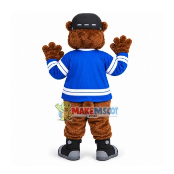 Wild Bear Of Nature Resort Mascot Costume Wild Bear Of Nature Resort Mascot Costume