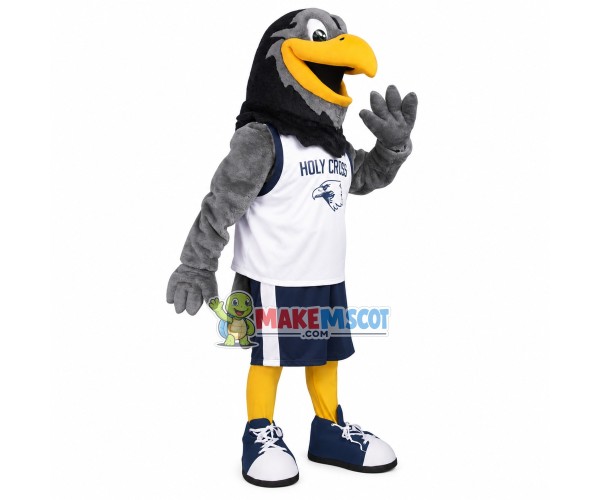 College Sport Grey Eagle Mascot Costume College Sport Grey Eagle Mascot Costume