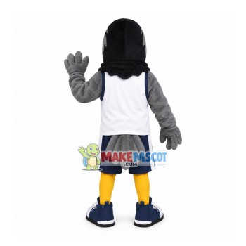 College Sport Grey Eagle Mascot Costume College Sport Grey Eagle Mascot Costume
