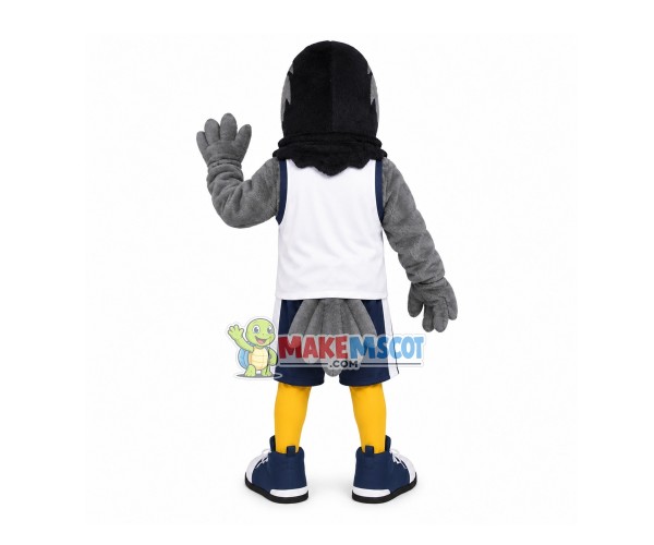 College Sport Grey Eagle Mascot Costume College Sport Grey Eagle Mascot Costume