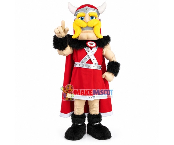 Courageous Northland Strong Warrior Mascot Costume Courageous Northland Strong Warrior Mascot Costume