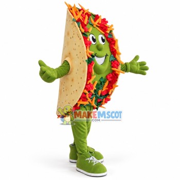 Spicy Vegetable Crispbread Mascot Costume