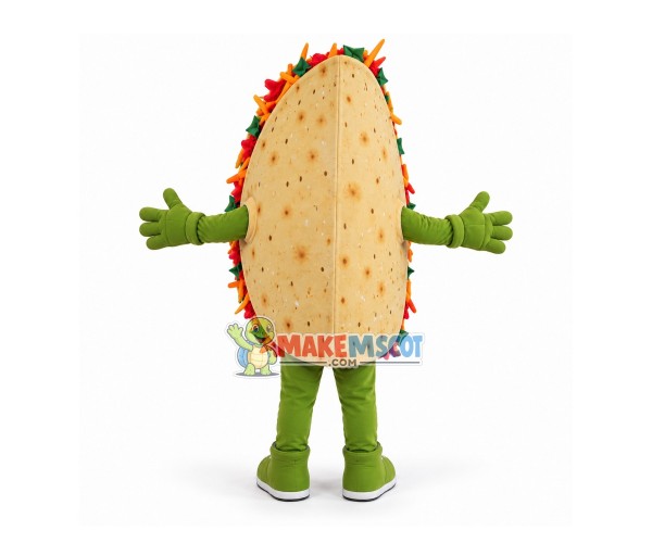 Spicy Vegetable Crispbread Mascot Costume Spicy Vegetable Crispbread Mascot Costume