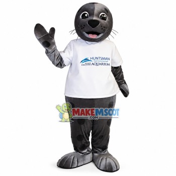 Sea Lion Receptionist Of Aquarium Mascot Costume