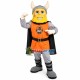 Warrior With Golden Beard Mascot Costume Warrior With Golden Beard Mascot Costume