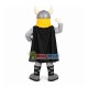 Warrior With Golden Beard Mascot Costume Warrior With Golden Beard Mascot Costume
