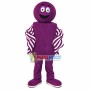 Purple Symbol Doll Mascot Costume For Intellectual Development