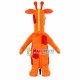Cartoon Orange Giraffe Mascot Costume Cartoon Orange Giraffe Mascot Costume