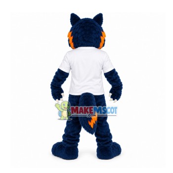 Siberian Chief Wolf Mascot Costume Siberian Chief Wolf Mascot Costume